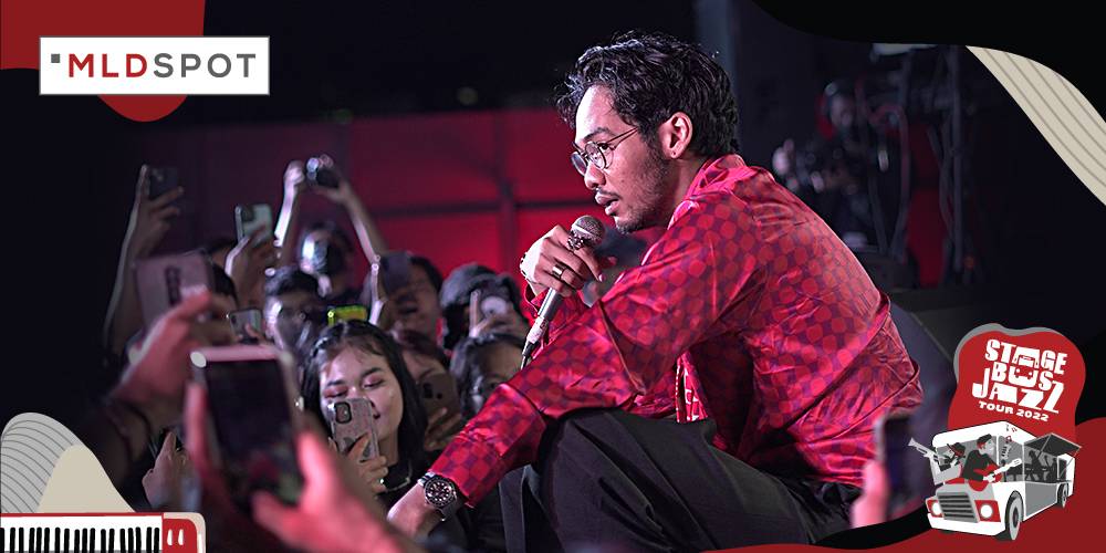 Oslo Ibrahim Bikin Yogyakarta Makin Guyub di MLDSPOT Stage Bus Jazz Tour 2022