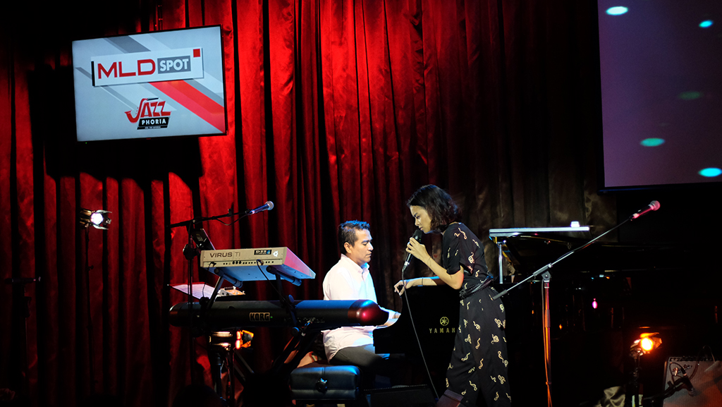 Panggung MLDSPOT JazzPhoria Di Sulap Ala Mini Konser untuk Eva Celia dan Sang Ayah Indra Lesmana