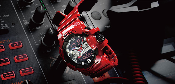 G-Shock GBA-400: Music Controller on Your Wrist
