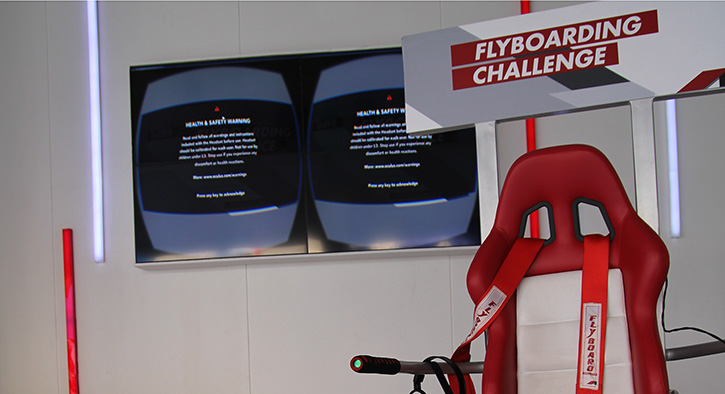 Pengalaman Flyboarding di Tengah Jakarta