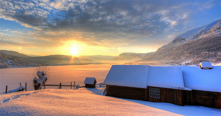 Wisata Matahari di Musim Dingin