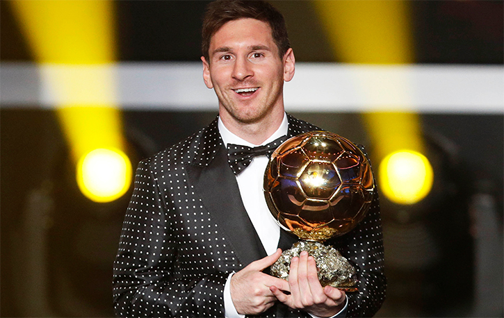 Ballon d&#039;Or Kembali di Raih Oleh Messi
