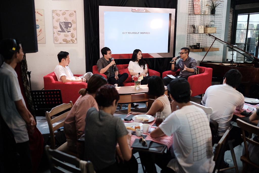 Sharing Session Yang Menginspirasi di Launching MLDSPOT TV