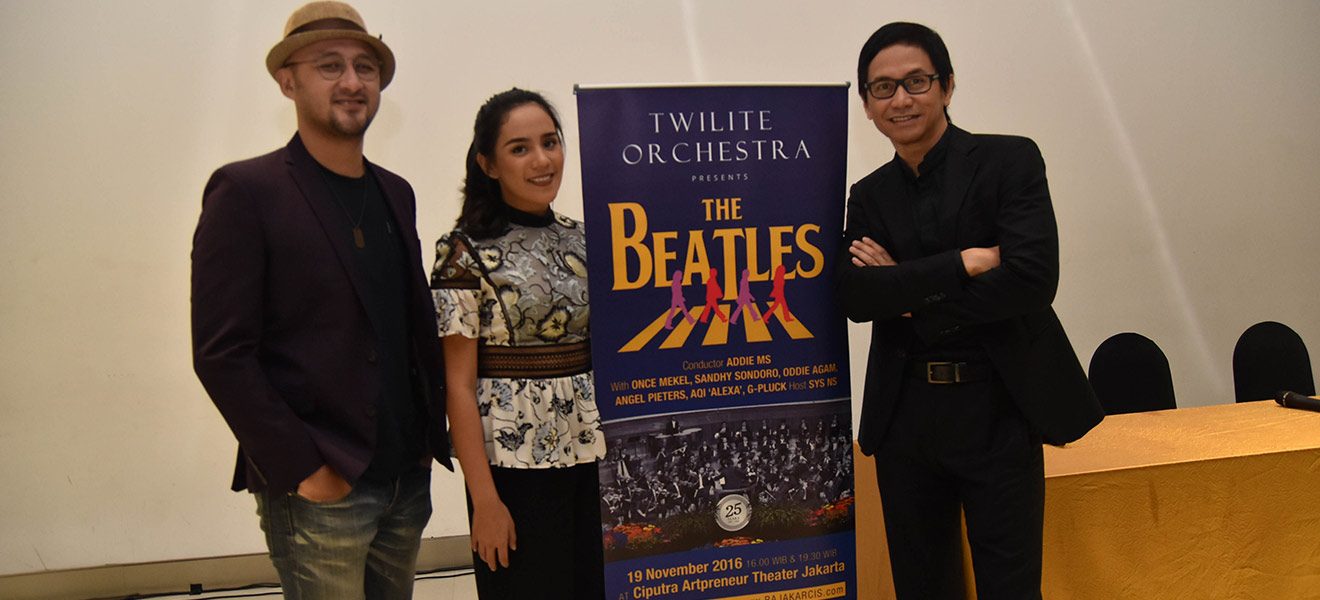 Rayakan Ulang Tahun ke-25, Orkestra Addie MS Bawakan Lagu The Beatles