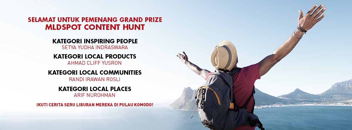 Pemenang MLDSPOT Content Hunt Road To Pulau Komodo 