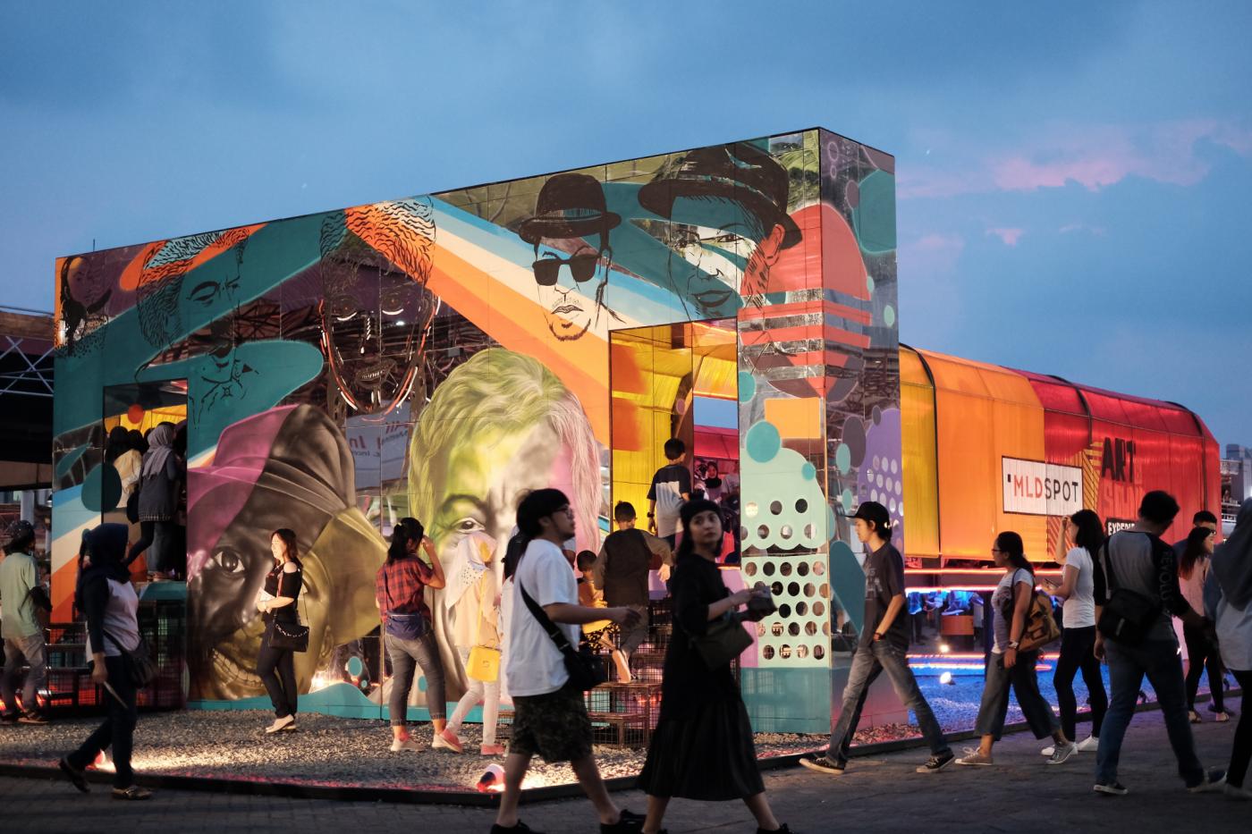 Ini Dia Konsep Out Of The Box MLDSPOT Art &amp; Sound Experience Di JJF 2019