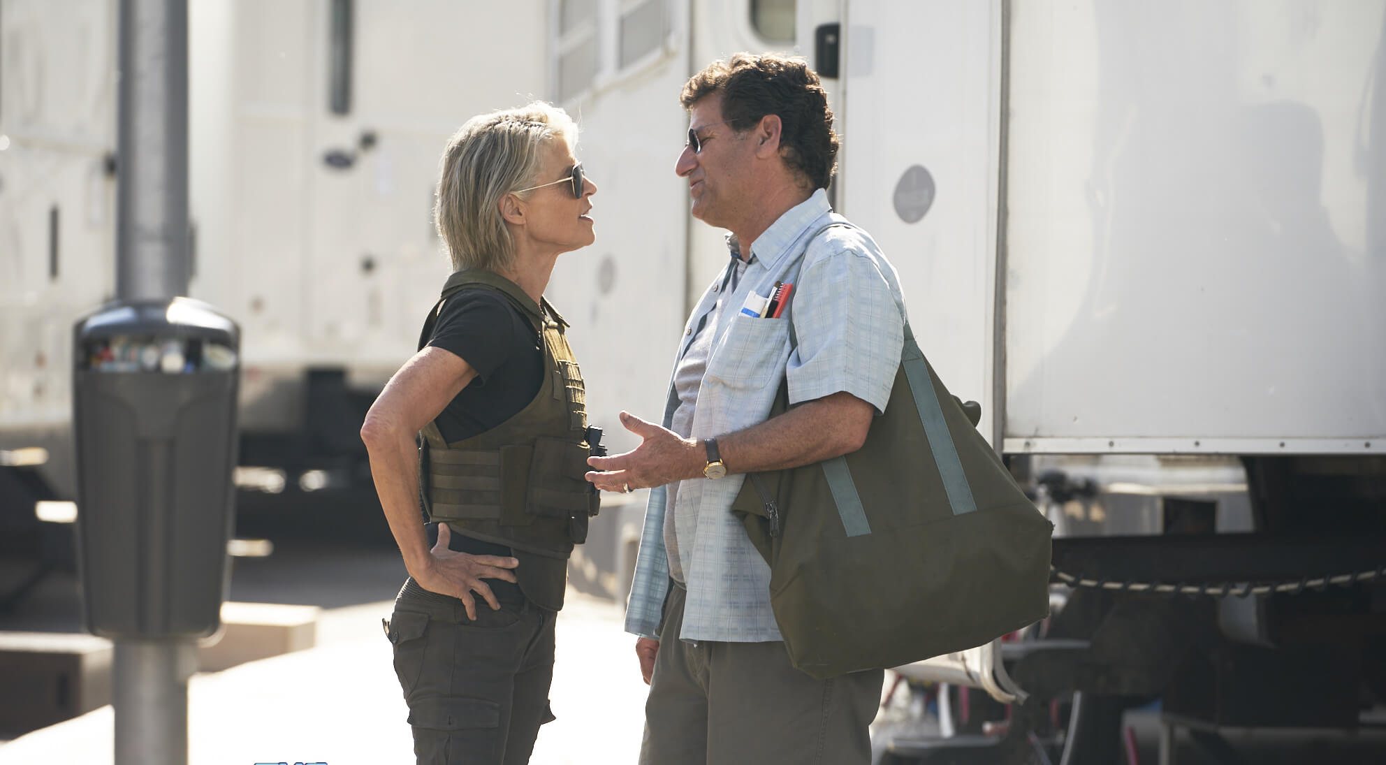 Foto Pembuatan Film Terminator 6 Bocor, Ada Linda Hamilton