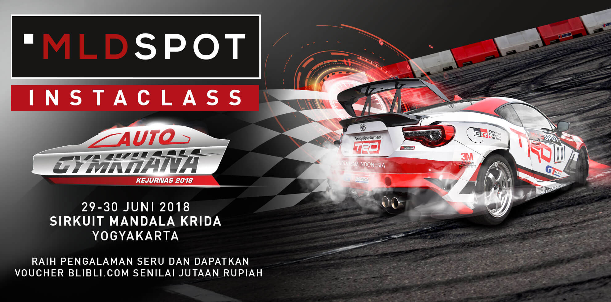 MLDSPOT Instaclass: Auto Gymkhana Mencari Pembalap Baru!