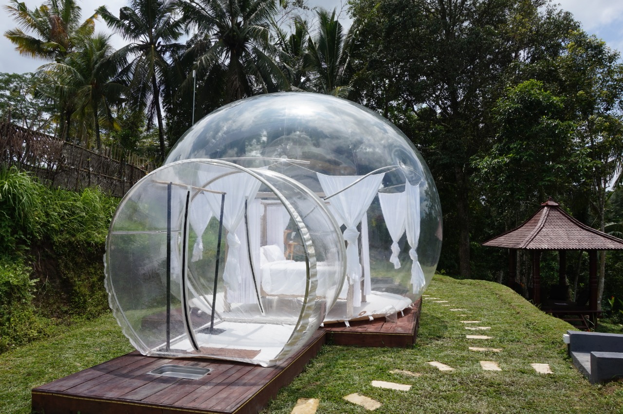 Bubble Hotel, Tempat Penginapan ‘Rahasia’ di Jantung Bali