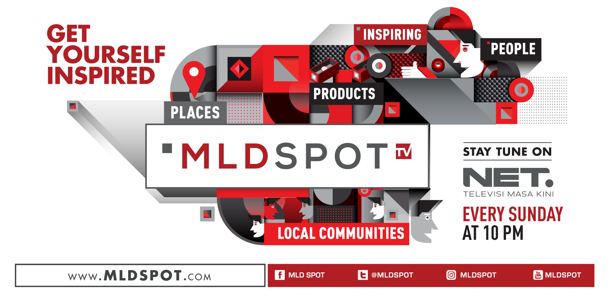 MLDSPOT TV merambah ke dunia televisi melalui NET.