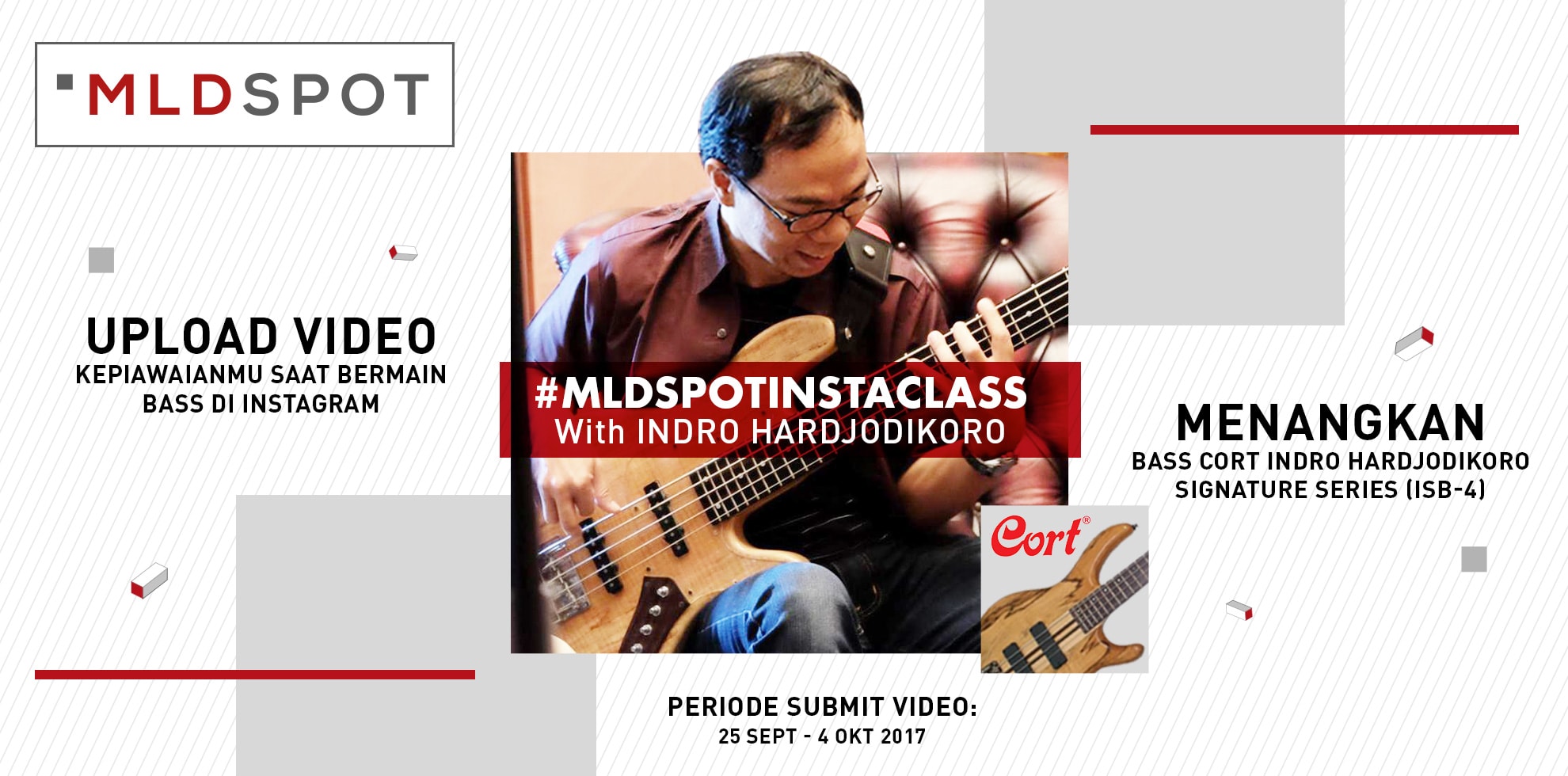Calling all the bassists to join MLDSPOT Instaclass – Bass Clinic