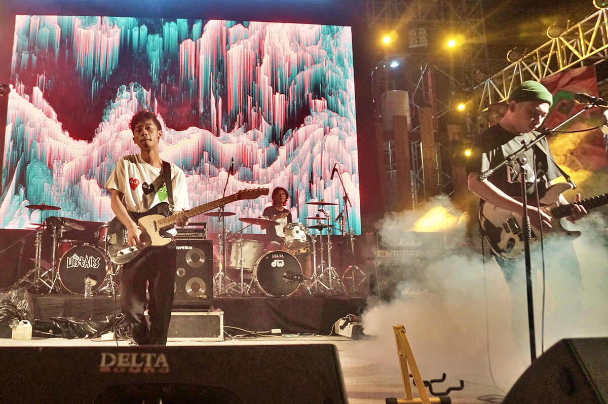 Dalam mempertahankan band, Coldiac punya kunci: satu hati. © Foto: Rexi Tegar Pratama