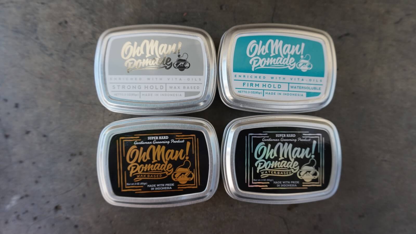 Oh Man! - Pomade water based terbaik di dunia