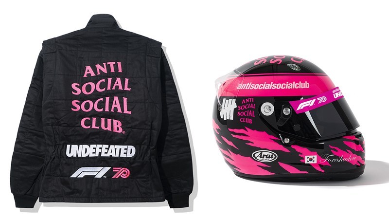 Rayakan 70 Tahun, F1 kolaborasi dengan Anti Social Social Club &amp; UNDEFEATED