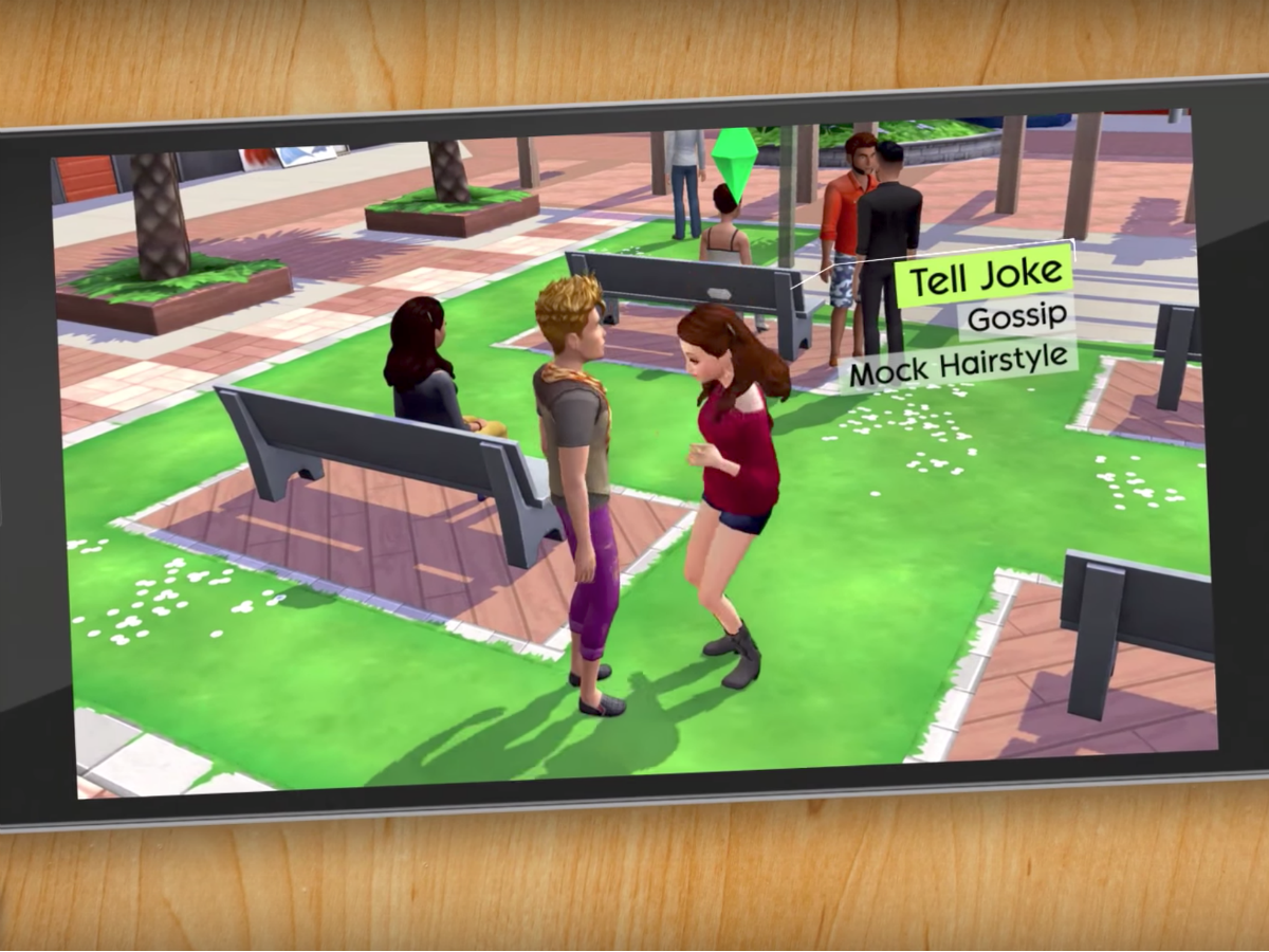 The Sims Hadir Versi Mobile