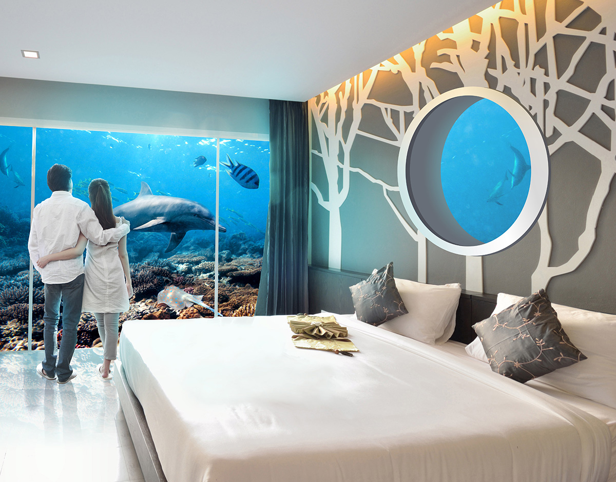 Sensasi Liburan Mewah di Hotel Bawah Laut