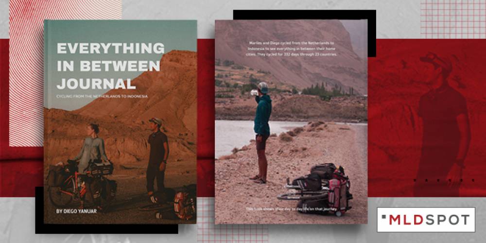 Everything In Between Journal; Photobook Diego dan Marlies Bersepeda Melewati 23 Negara