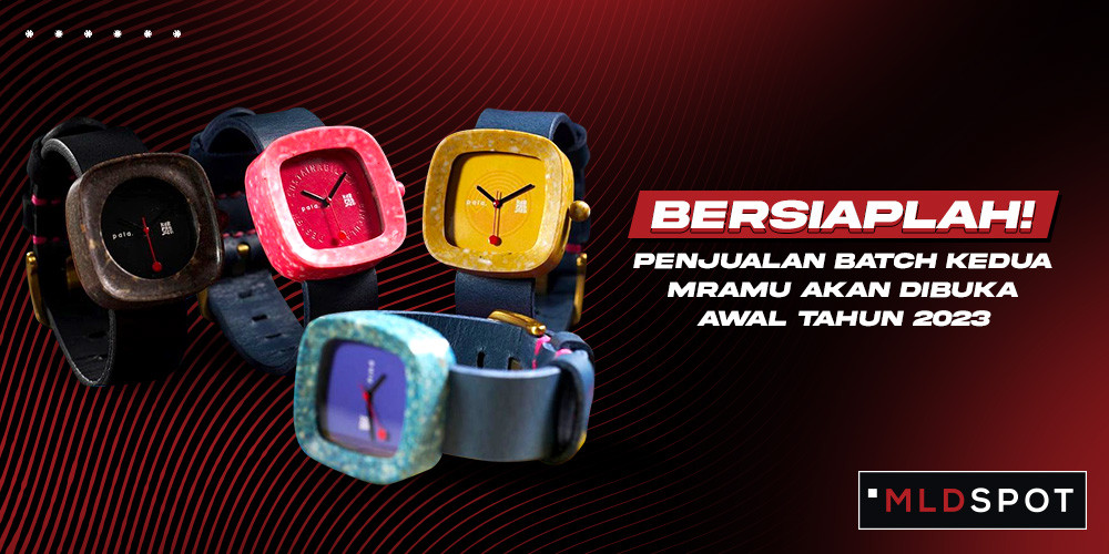 MRAMU, Jam Tangan Olahan Puntung Rokok Hasil Kolaborasi KYBProject dan PALA Nusantara