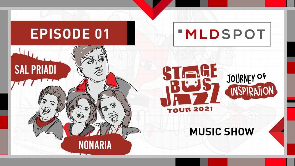 MLDSPOT Stage Bus Jazz Tour 2021: Music Show | NonaRia & Sal Priadi